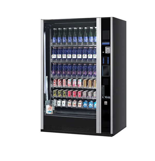 machine de distribution automatique de boissons froides, bouteilles et canettes